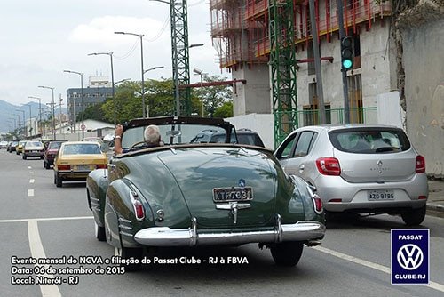 Cadillac 1941 de José Cândido Muricy Neto, abrilhantando nossa carreata!