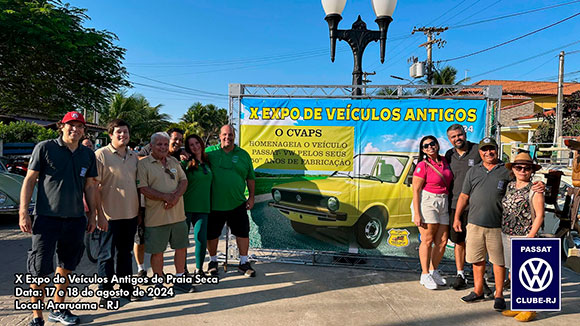 X Expo de Veículos Antigos de Praia Seca